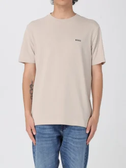 T-shirt in cotone basic Boss