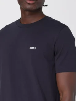 T-shirt in cotone basic Boss