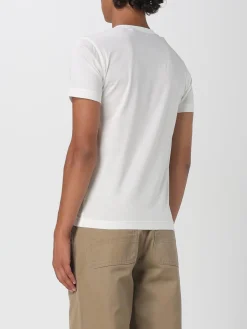 T-shirt in cotone bio con logo Burberry