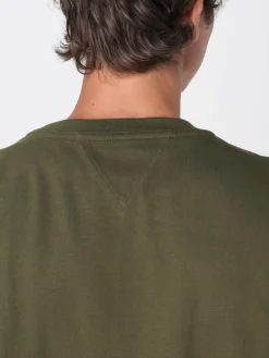 T-shirt in cotone Bottega Veneta con toppa intrecciata