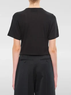 T-shirt in cotone con fiocchi Simone Rocha