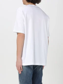 T-shirt in cotone con logo Diesel