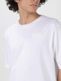 T-shirt in cotone con logo Diesel