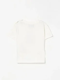 T-shirt in cotone con logo Teddy Moschino