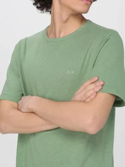 T-shirt in cotone con logo SUN68