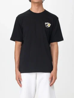 T-shirt in cotone con logo e stampa Orso Barrow