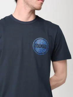 T-shirt in cotone con logo Colmar