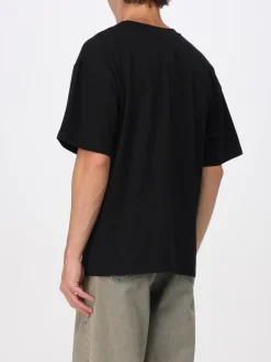 T-shirt in cotone con logo Diesel