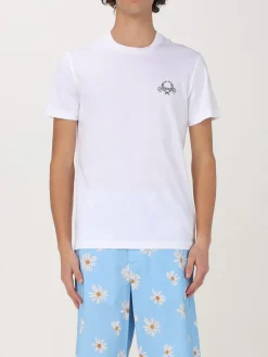 T-shirt in cotone con logo Moschino Couture