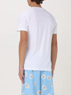 T-shirt in cotone con logo Moschino Couture