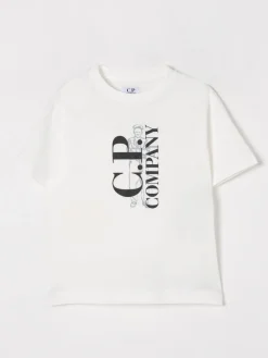 T-shirt in cotone con logo C.P. Company
