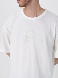 T-shirt in cotone con logo C.P. Company