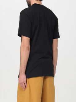 T-shirt in cotone con logo teddy Moschino Couture