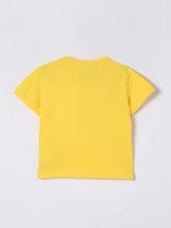 T-shirt in cotone con logo Teddy Moschino