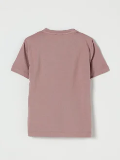 T-shirt in cotone con logo Elisabetta Franchi La Mia Bambina