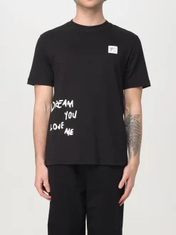 T-shirt in cotone con logo EA7