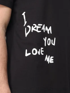 T-shirt in cotone con logo EA7