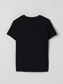 T-shirt in cotone con logo Balmain