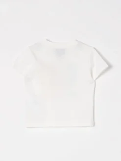 T-shirt in cotone con logo Fay Junior