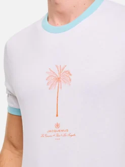 T-shirt in cotone con logo Jacquemus