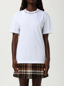 T-shirt in cotone con logo Patou