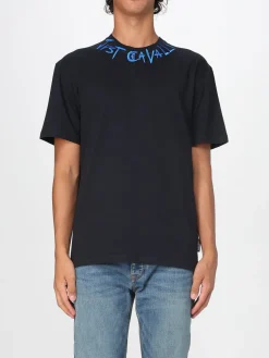 T-shirt in cotone con logo Just Cavalli