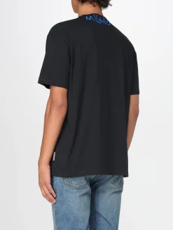 T-shirt in cotone con logo Just Cavalli