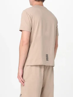 T-shirt in cotone con logo Ea7