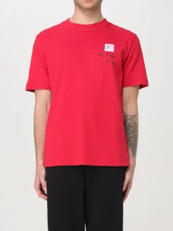 T-shirt in cotone con logo EA7