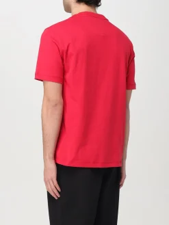 T-shirt in cotone con logo EA7