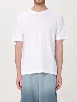 T-shirt in cotone con logo Diesel