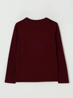 T-shirt in cotone con logo GCDS Junior