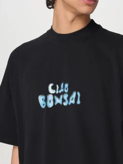 T-shirt in cotone con logo Bonsai