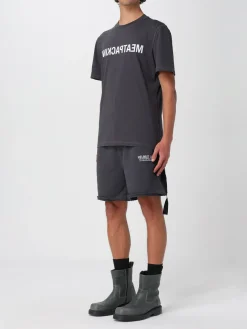 T-shirt in cotone con logo Helmut Lang