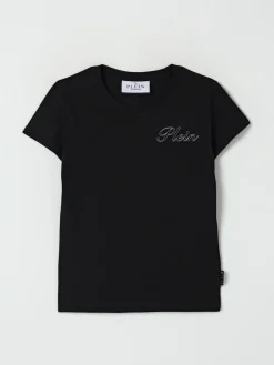 T-shirt in cotone con logo Philipp Plein