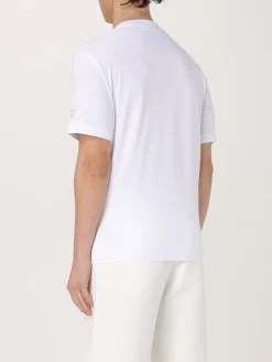 T-shirt in cotone con logo EA7