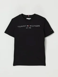 T-shirt in cotone con logo Tommy Hilfiger