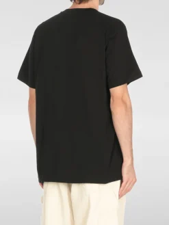 T-shirt in cotone con logo Moschino Couture