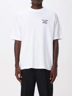 T-shirt in cotone con logo Drôle De Monsieur