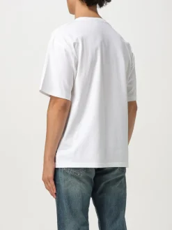 T-shirt in cotone con logo Diesel