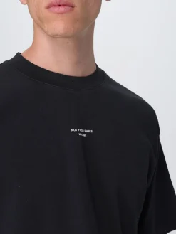 T-shirt in cotone con logo Drôle De Monsieur