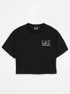 T-shirt in cotone con logo