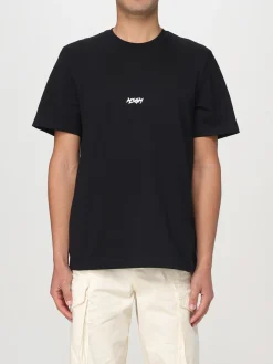 T-shirt in cotone con logo MSGM