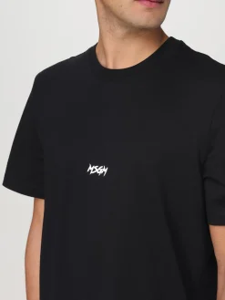 T-shirt in cotone con logo MSGM