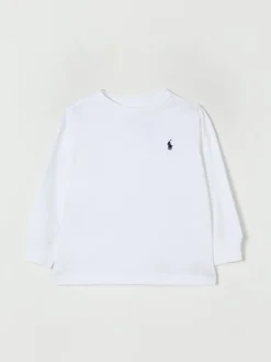 T-shirt in cotone con logo Pony Polo Ralph Lauren