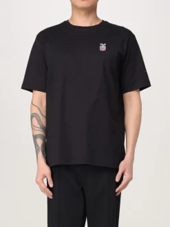 T-shirt in cotone con logo Bally