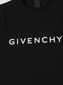 T-shirt in cotone con logo Givenchy