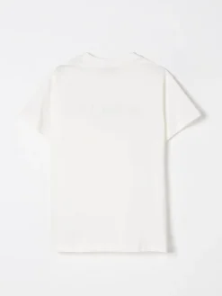 T-shirt in cotone con logo Moncler