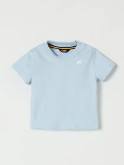 T-shirt in cotone con logo K-way