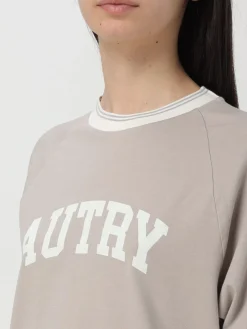 T-shirt in cotone con logo Autry